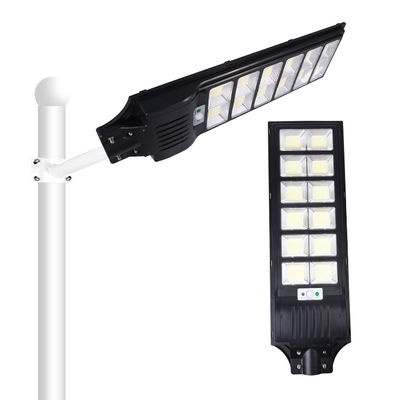 Qualität  Garden 600W Energy Saving ABS IP65 Solar Street Light Radar Detector And Road Lighting Remote Control Led Street Light usine